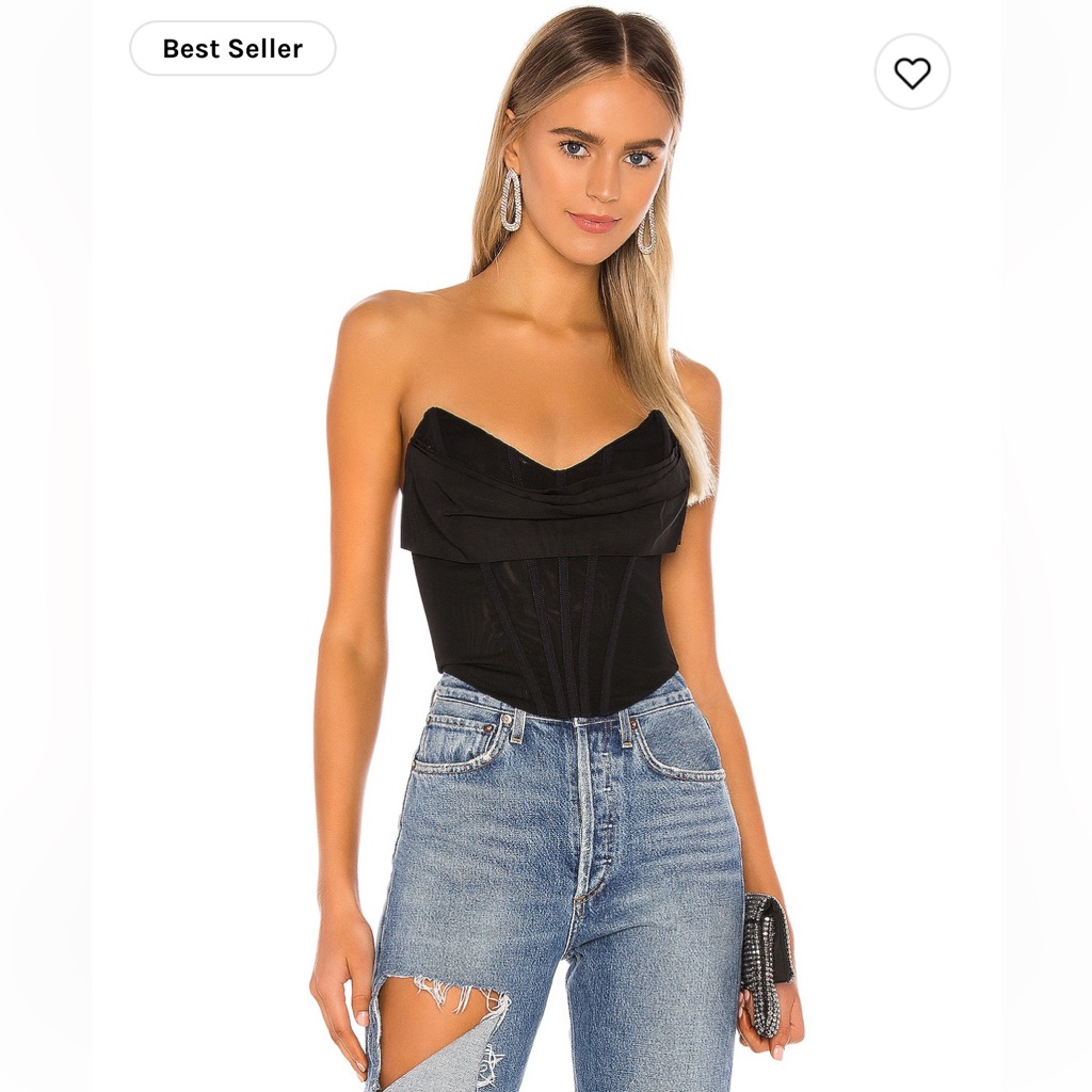 Nbd Hailee Bustier Top